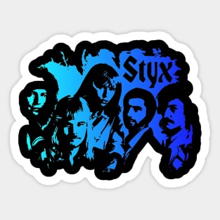 Vintage Styx Sticker